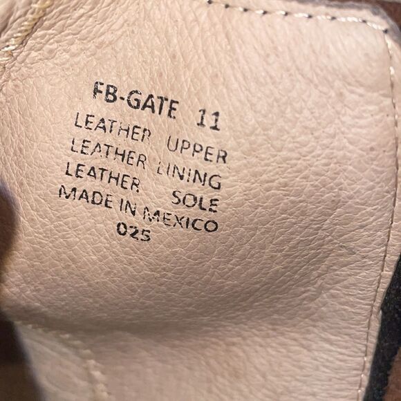 Freebird by Steven Gate Leather Ankle Boot Size 11 - Picture 8 of 10